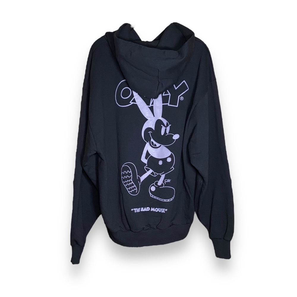 King Rello RARE Ozzy The Bad Mouse Black Hoodie Size Large‎ Chicago - Picture 6 of 9